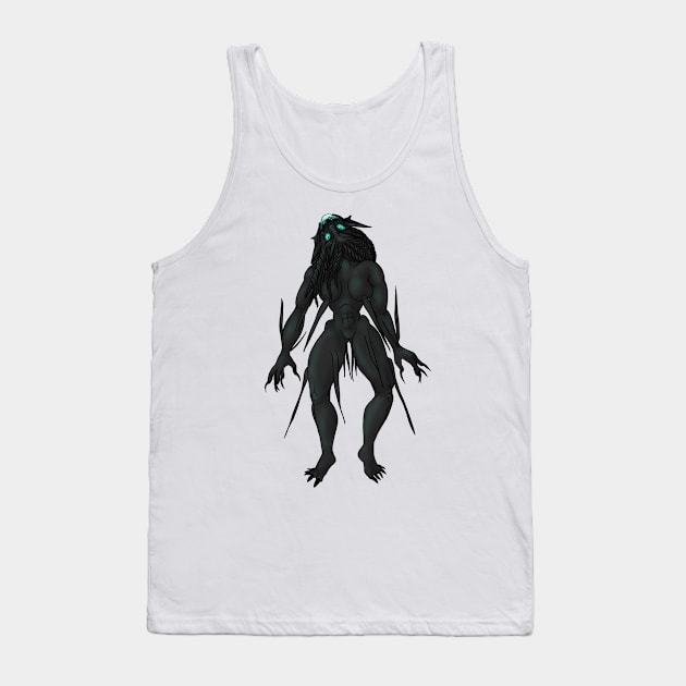 BLACK ICE Tank Top by TeefGapes